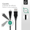 Cavo USB con connettore VMC-MD3 USB per fotocamera Sony DSC-HX9V HX100V -HX7V DSC-W350 -W570 DSC-H70 W350 W380 W560 W570 W580 W750 DSC-WX7 -WX9 DSC-TX10 TX100 TX20 -TX5 -TX55 DSC-T99 Filo lungo 1m ricarica cavetto dati in piacevole PVC nero