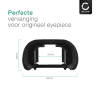 CELLONIC® Zoeker oogschelp: Eyeshell vervanging/ reserve opzetstuk compatibel met Sony Alpha 7, Alpha 9, Alpha58, Alpha 99 II Eyecup Viewfinder camera oculaire bescherming tegen strooilicht