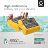 2x Batteri for Cutler Hammer A06 Control Fanuc A06 series programmable logic controllers 5000mAh fra subtel