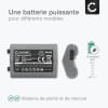 2x Batterie 2600mAh pour appareil photo Nikon D5 D4 D4s D6 - Remplacement modèle EN-EL18 EN-EL18a ENEL18a