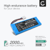 Batteri for Soundcast OutCast ICO420, Soundcast OutCast ICO421 2000mAh fra CELLONIC