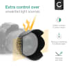 ES-60 Kamera Solblender for Canon EF-M 32mm f/1.4 STM – Plast Bajonett Solblender fra CELLONIC