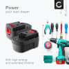 2x Batteri for Black & Decker A144, PS142 / PS142H / PS142K, FS1400, CP14 / CP14K / EPC14 3Ah fra CELLONIC