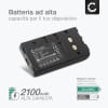 Batteria NP-55 NP-98 NP-68 NP-33 NP-78 per fotocamera Sony CCD-TR705E -TR750E -TR805 -TR55E -TR350 -TR303E -TR2000E CCD-V5000 CCD-FX270E Affidabile ricambio da 2100mAh, marca subtel®