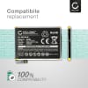 Pack batterie 2900mAh et outils pour téléphone portable Google Pixel 3 (G013A / G013B) - kit pour remplacement facile d'une batterie G013A-B de smartphone GSM