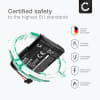 Batteri for Medion GoPal P4410/P4210; Becker Active 43/Ready 43; Mitac Mio P350/P550 1700mAh fra CELLONIC