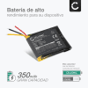 Bateria GoPro YD362937P LiPo Model RC 2 350mAh - , Batería recargable para camaras GoPro ARMTE-001 ARMTE-002 Hero 3 Hero 3plus Hero 4 Wi-Fi Remote