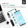 USB OTG Kabel für Huawei P50, P40, P30, P20, Pro, Lite, Mate 50, 40, 30 - OTG Adapter