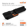 Battery for Fujitsu LifeBook T902, T734, T732, FPCBP373, FMVNBP222 10.8V 6600mAh from subtel