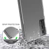subtel® Mobilcover for Samsung Galaxy S21 Plus (SM-G996) TPU Beskyttende Bumper Hardshell Back Cover Hardcase - Gennemsigtig