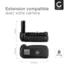 CELLONIC® MB-D200 Grip d'alimentation pour Nikon D200 Poignée de batterie, Batterie-grip