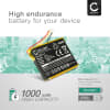 Batteri for 1000mAh fra CELLONIC