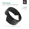 CELLONIC® Vervanging Zonnekap voor bajonet ES-65B voor Canon RF 50mm F1.8 STM lens, zonnekap van Plastic