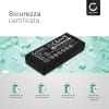 Batteria sostitutiva T01 per drone DJI Tello Affidabile ricambio da 1100mAh per controller drone, pila di lunga durata