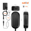 Strømforsyning for Canon EOS 5D Mark II III IV 5DS 5DS R EOS 60D 6D Mark II EOS 70D 7D Mark II AC-adapter ACK-E6 DC-kobling – Dummy-batteri – Batterieliminator fra subtel