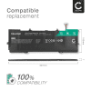 Batteri for HP Spectre X360 15-CH, 15-CH070NZ, 15-CH075NR, 15-CH090NZ, YB06XL 6840mAh 11.55V fra CELLONIC