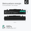 Battery for Samsung RC520, NP-RC520, E452, NP-E452, SE21, R730, NP-R730, R530, NP-R530 10.8V - 11.1V 6600mAh from CELLONIC