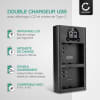 Chargeur Double USB A-2 pour A-1 (Arlo Go / Pro / Pro 2)