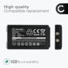 2x Batteri for Ikusi IK2, PUPITRE IK2, Ikusi T70/2, Konecranes Mini Joystick Radio RMJ 1100mAh 3.7V fra CELLONIC