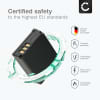 Batteri for Panasonic Lumix TZ5, TZ3, TZ1, TZ4, TZ2, TZ50, TZ15, TZ11, CGA-S007 Kameraer 900mAh fra CELLONIC