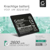 Batterij compatibel met Samsung Galaxy S4 / Galaxy S4 Active / S4 Value Edition - B600BE 2600mAh vervangende accu reservebatterij extra energie