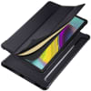 Cover protezione per tablet Samsung Galaxy Tab S5e 2019 (SM-T720 / SM-T725) Socca piegabile con funzione di supporto e bumper in Similpelle nero case a libro, scocca etui custodia astuccio