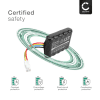 2x Batteri for Worx Landroid S300, WR105SI, Landroid S Basic, WR106SI, WR102SI, Landroid S500i, WR101SI, Landroid S500i (WA3230, WA3231, 50032492) 2500mAh fra CELLONIC