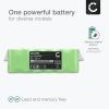 Batteri for Profimaster Robot 2712, Sichler PCR-3550UV, Dibea X500, ECOVACS X500, Ariete 2711, Amibot PURE H20 2000mAh fra CELLONIC