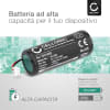 2x Batteria per Wella Xpert HS71, Xpert HS71 Profi, Carvis HS75 - 1531582, 1/UR18500L (1400mAh) batteria di ricambio