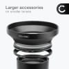 CELLONIC 77mm to 82mm Step Up Ring – Lens Filter & Hood Stepping Up Adapter Ring Mount Adapter for Canon, Nikon, Sony, Fuji, Olympus Camera Lenses