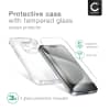 CELLONIC iPhone 15 Pro deksel og 3x skjermbeskytter sett – 6,1