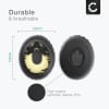 subtel Replacement Ear Pads for Bose On-Ear (OE1) QuietComfort 3 (QC3) Headphone Covers Soft Foam Earpads Over Ear Headphone Cushions / Earphone Cups