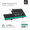 Batteri for HP EliteBook x360 1030 G2, EliteBook 1030 G2, OM03XL, HSN-I04C, HSTNN-IB70 4700mAh 11.55V fra CELLONIC