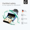 Standard HDMI Type A Kabel for TV, Camera, DVD / Blu-ray Player, Gaming Console & Co. TV, DVD, Blu-Ray, Kamera, Skjerm - 3m Standard HDMI Type A til HDMI Standard (Type A) Ledning