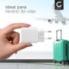 Cargador smartphone 15W + Cable USB para Huawei P40, P40 Pro / P30, P30 Lite / P20, P20 Pro, P20 Lite / P10 / P9 / P8 / Mate 30, Mate 30 Pro / Mate 20, Mate 20 Pro - Fast charger 3A, 3000mA con cable carga de 1m para teléfonos móviles