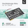 Tablet Ersatz Akku für Kobo Glo HD, Barnes & Noble BNRV510 - 1500mAh Ersatzakku PR-285083 Tabletakku  Batterie