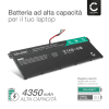 Batteria CELLONIC® AP18C8K per notebook Acer Swift 3 SF314 Affidabile ricambio da 4350mAh Sostituzione ottimale per computer portatile laptop