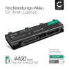 Akku für Toshiba Satellite C50-A, C855, L850, L870, L830, Pro C870 Laptop - 4400mAh 10.8V 