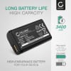 2x DMW-BLJ31 Batteri för Panasonic Lumix DC-S1 Lumix DC-S1H Lumix DC-S1R Lumix S1 Lumix S1H Lumix S1R, 3400mAh Kamera-ersättningsbatteri med lång batteritid