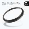CELLONIC 52mm to 55mm Step Up Ring – Lens Filter & Hood Stepping Up Adapter Ring Mount Adapter for Canon, Nikon, Sony, Fuji, Olympus Camera Lenses