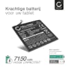 Vervangende HB27D8C8ECW-12 batterij voor Huawei MatePad Pro MRX-AL09, MRX-AL19, MRX-W09, MRX-W19 tablet - 7150mAh wisselbare accu,  tablet