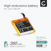 Batteri til Amazfit Verge Lite, GTR47, A1818, A1811, A1801, A1808, A1807 Nexus, A1918 PL502524G, PL502524V, PL512524G (380mAh, 3.8V) fra CELLONIC