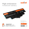 Battery for Apple MacBook Pro 15 Retina - A1398 - Mid 2012 - Early 2013, A1417 10.95V 8600mAh + Tool-kit from subtel