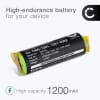 Batteri for Moser Ermila Bella 1590-7291 / 1591-0062 / 1591-0067 1200mAh fra subtel