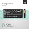 2x EB-BG800BBE Battery for Samsung Galaxy S5 mini (SM-G800) Smartphone / Phone Battery Replacement - 2100mAh