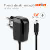 Cargador smartphone 5W para Samsung SGH-G810 / GT-M7500 Emporio Armani / GT-i8510 INNOV8 / GT-M7600 - Fast charger 1A / 1000mA con cable carga de 1.1m para teléfonos móviles