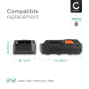 Batterie L1815 R, L1820 R,L1830 R,L1840 R 2Ah pour AEG BSB 18 C, BSB 18 CBL, BEX18-125,BSS 18C 12Z,BSB 18 G, OMNI 18C -