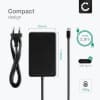 Lader for USB C Notebooks, Tablets, Smartphones - Charger PD Power Delivery | 5V-20V 90W Ladekabel 2.9m Strømforsyning Bærbar Laptop CC-PD90