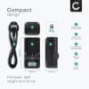 2x Batteri for Kodak EasyShare M763, M753, M893 IS, M863, M853, Kodak KLIC-7001, M340, M320 Kameraer 700mAh + Lader fra CELLONIC
