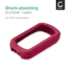 CELLONIC® Silicone Case for Garmin Edge 540 / Edge 840 Cover - Protective Bumper Shell Skin Shockproof Rubber Housing for GPS SatNav Sat Nav Navi - wine red